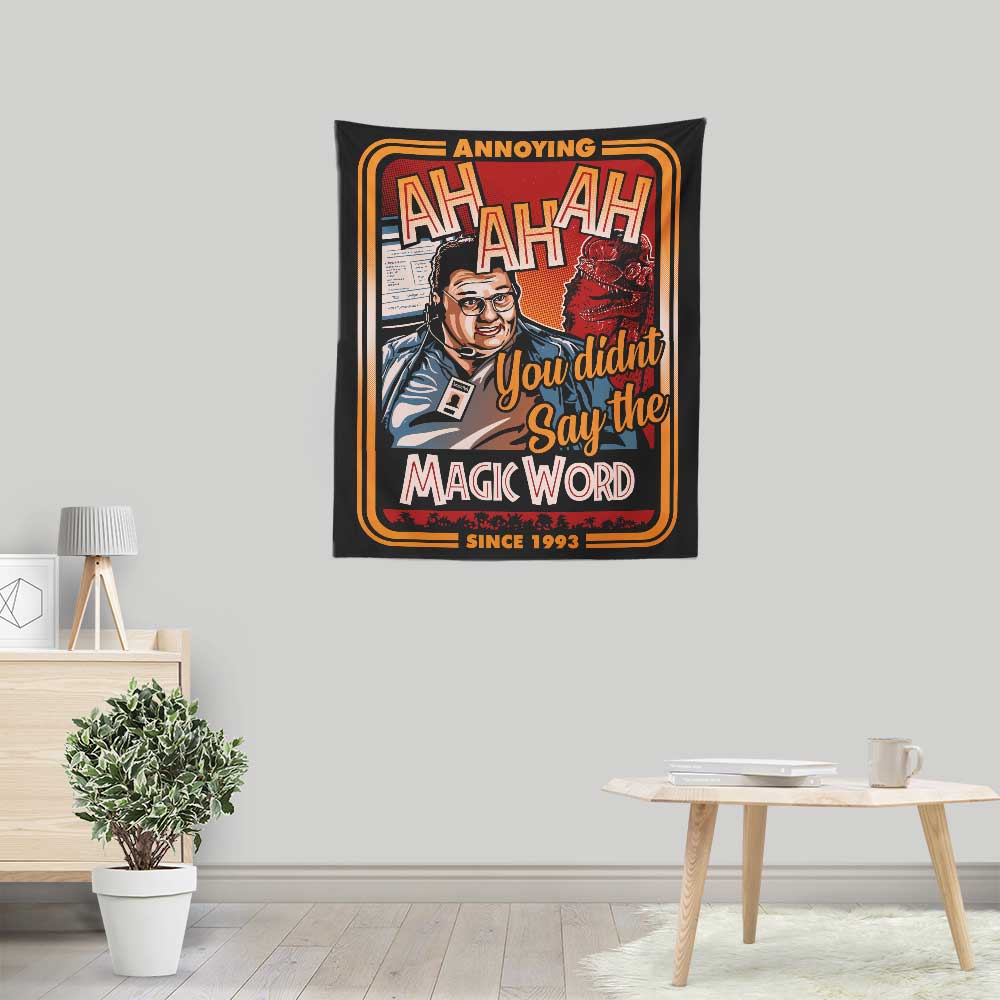 DAObiwan's Colorful Magic Word Lightweight Wall Tapestry
