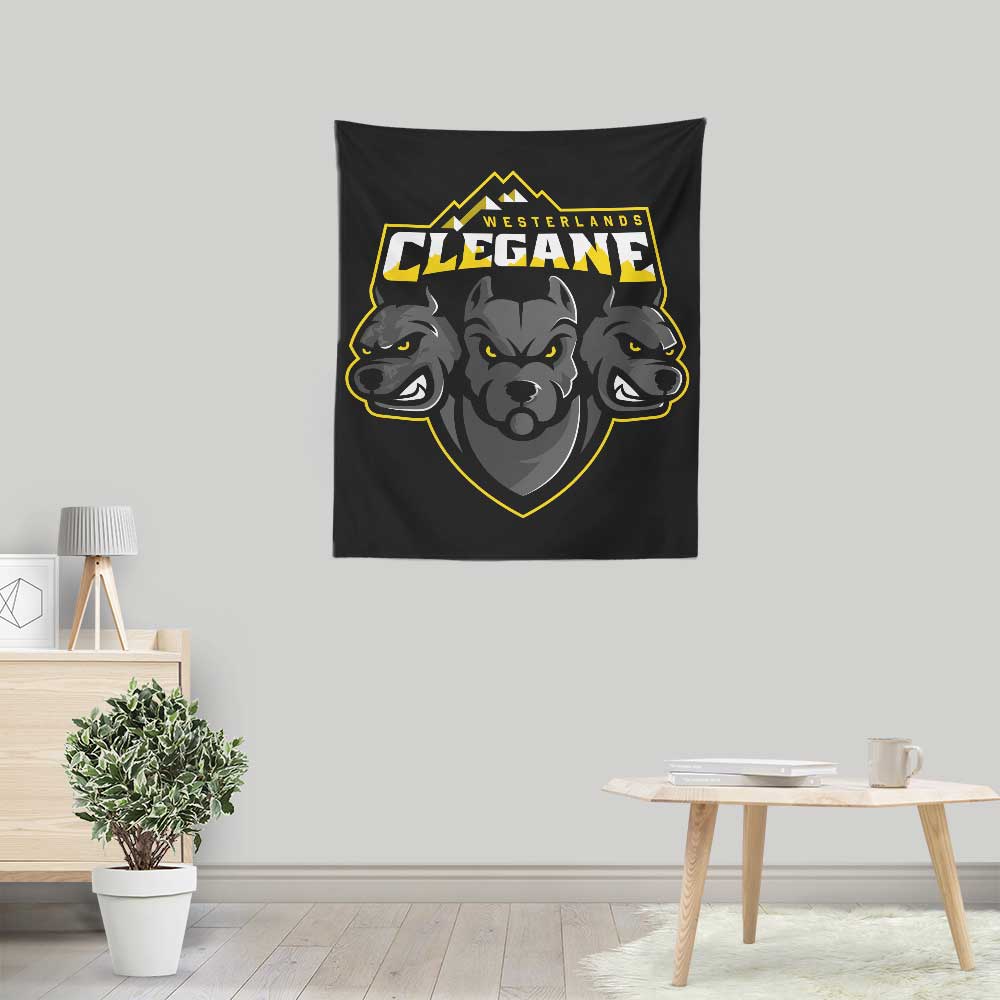 Mitch Ludwig's 'Go Hounds' Lightweight Polyester Wall Tapestry