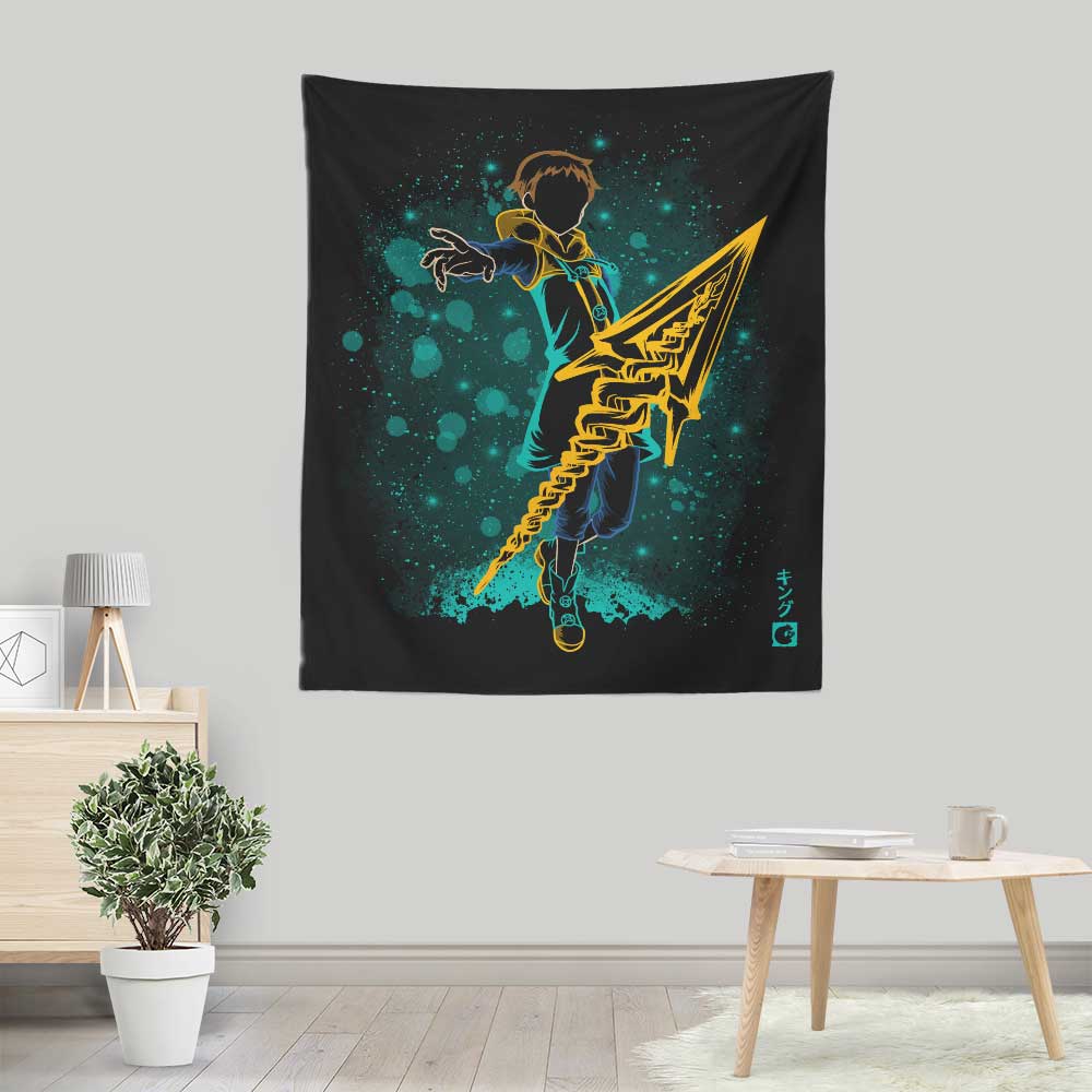 Soulkr's Lightweight Polyester Wall Tapestry: The Sin of Sloth