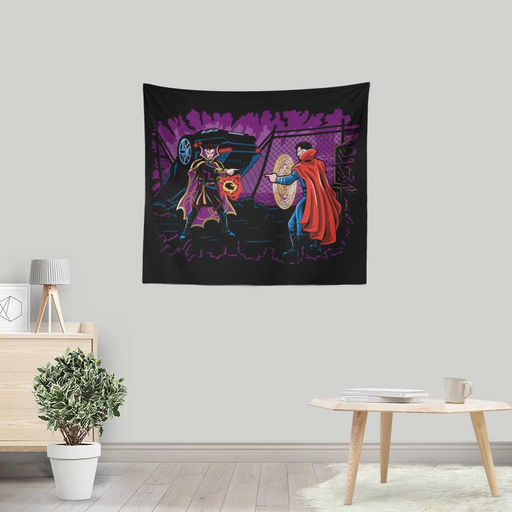 Striking Wall Tapestry - Heartless Reflection by Prime Premne Design