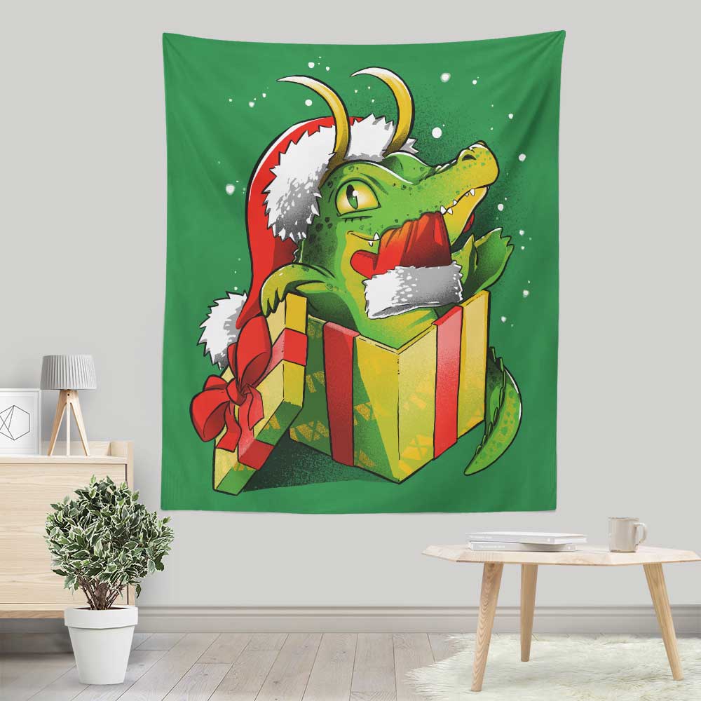 Christmas-themed Wall Tapestry with Unique Variant Design