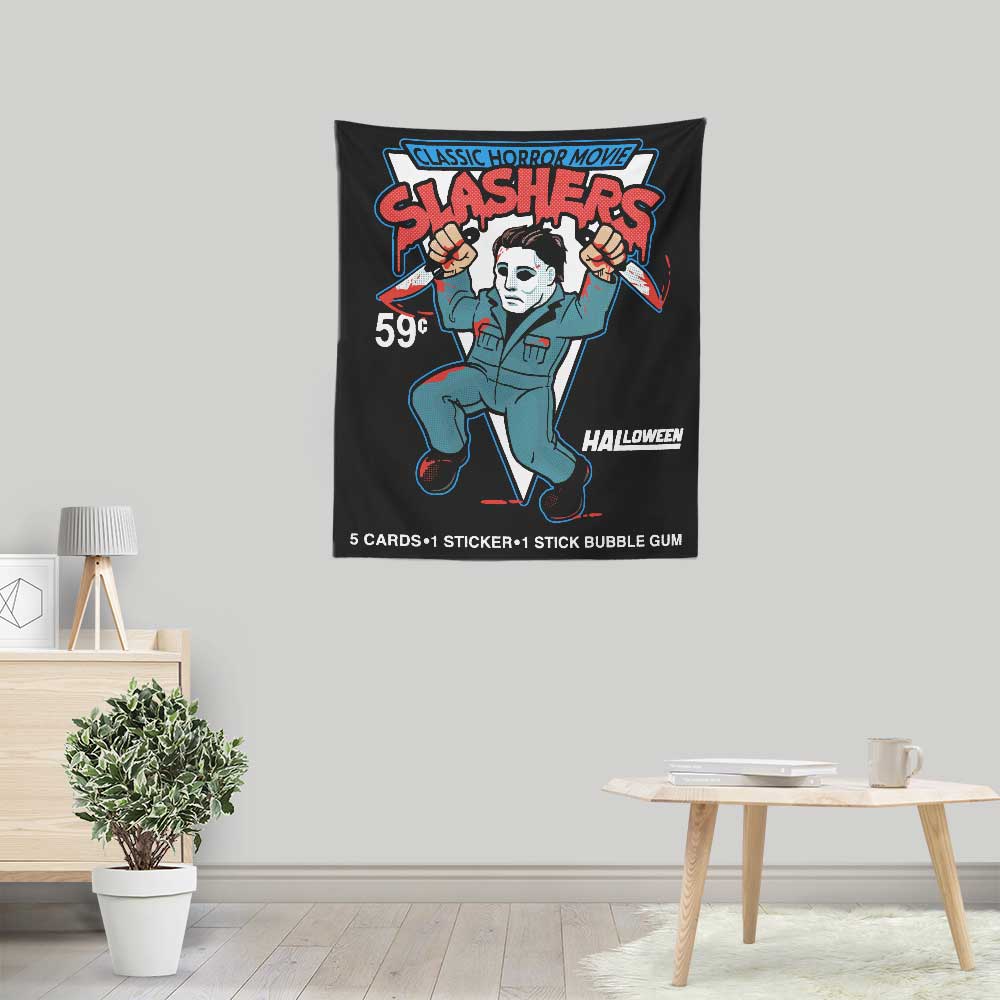 Haddonfield Classic Slashers Decorative Wall Tapestry by Harebrained