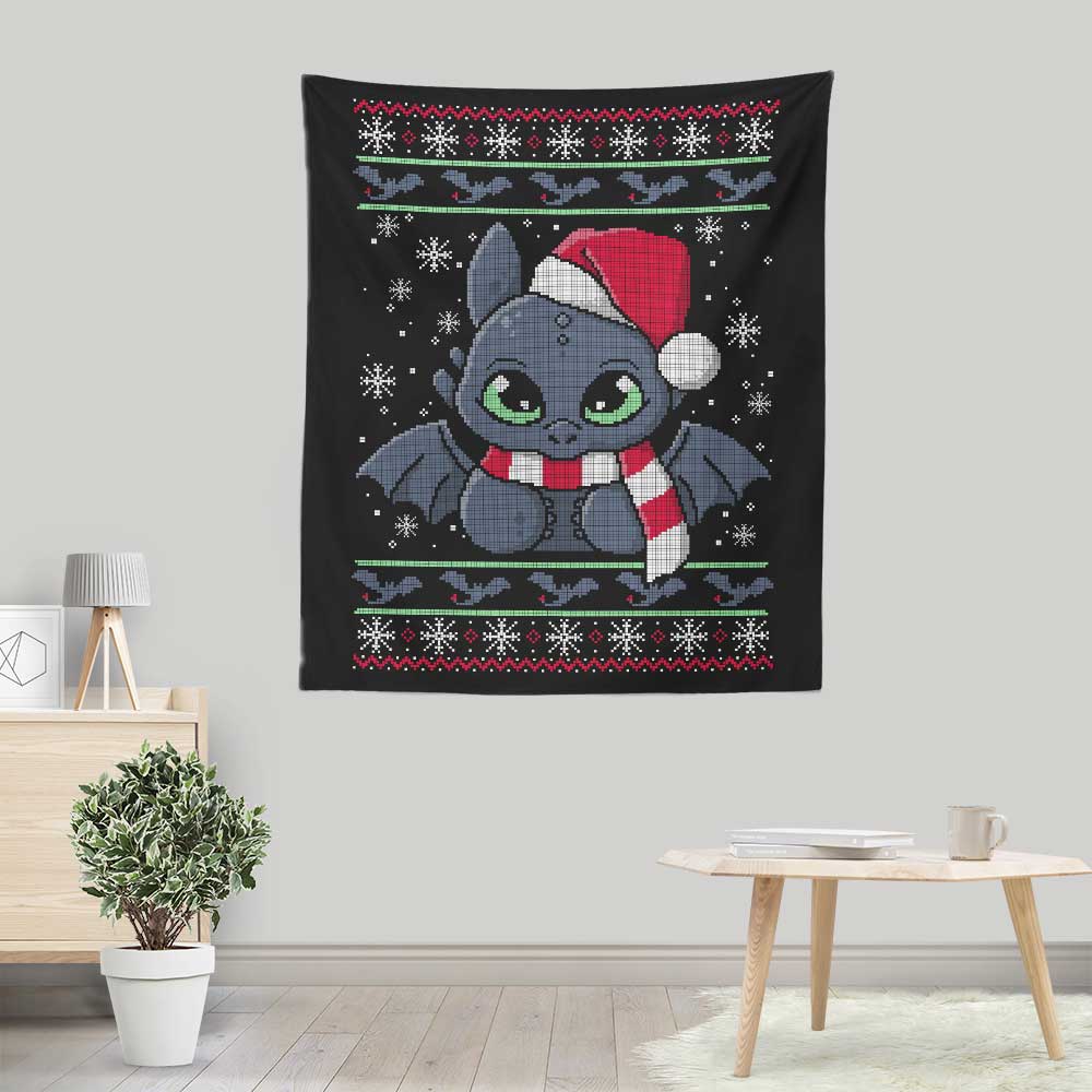 NemiMakeIt Dragon Sweater Design Wall Decorative Tapestry