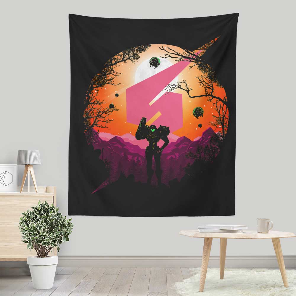 Donnie Illustrations' Vivid My Galaxy Wall Tapestry for Indoors and Outdoors