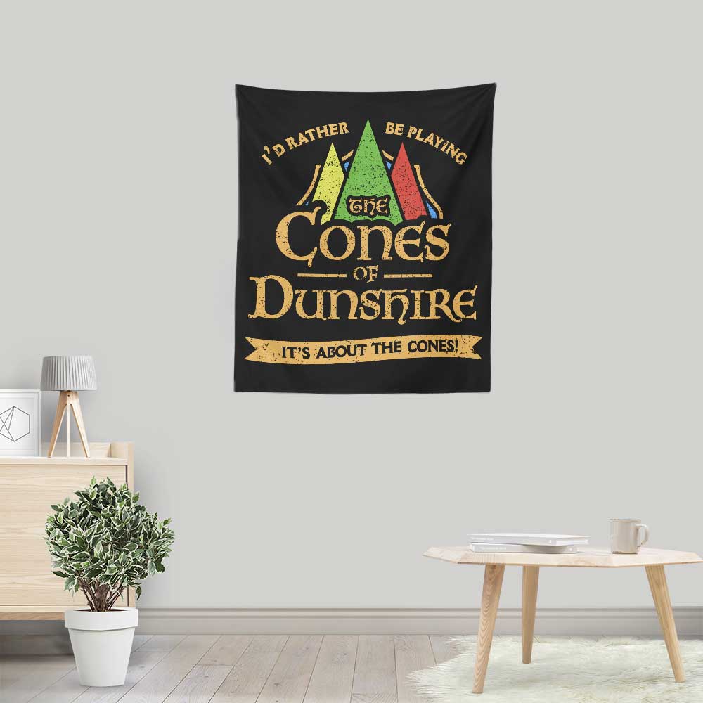 Stunning 'It's All About the Cones' Lightweight Polyester Wall Tapestry