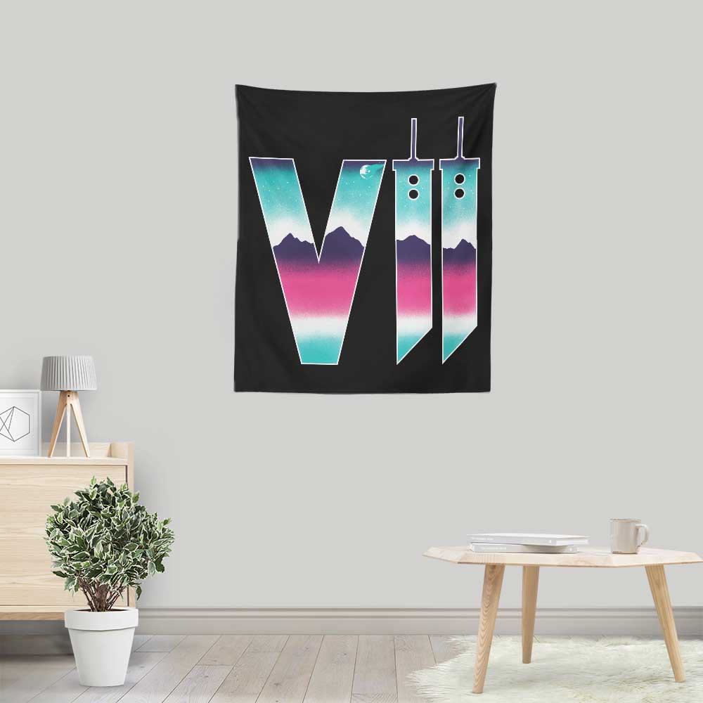 Neon Fantasy VII - Exquisite Wall Decorative Tapestry
