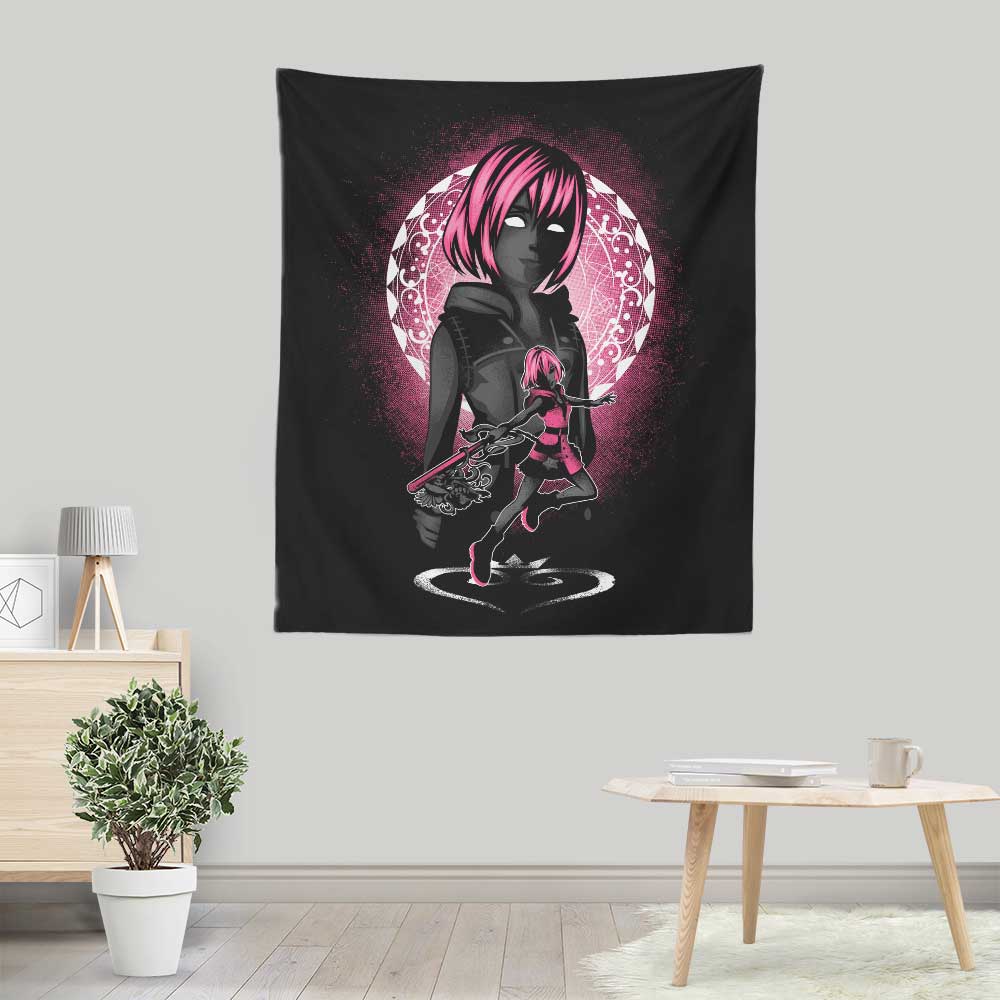 Hypertwenty's Kairi Attack Wall Decorative Tapestry