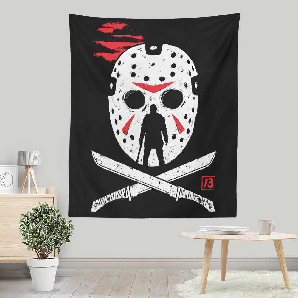Friday Ink Lightweight Polyester Wall Tapestry for Indoor & Outdoor Use