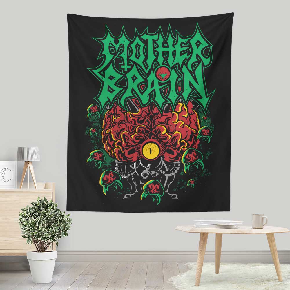 Draculabyte's 'Wrath of Mother' Decorative Wall Tapestry