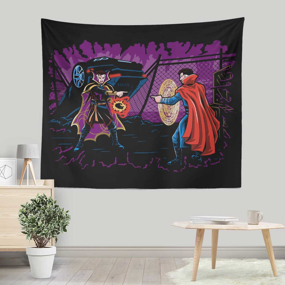 Striking Wall Tapestry - Heartless Reflection by Prime Premne Design