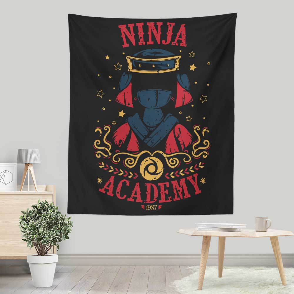 High - Quality Wall Decor - Ninja Academy Wall Tapestry by Soulkr