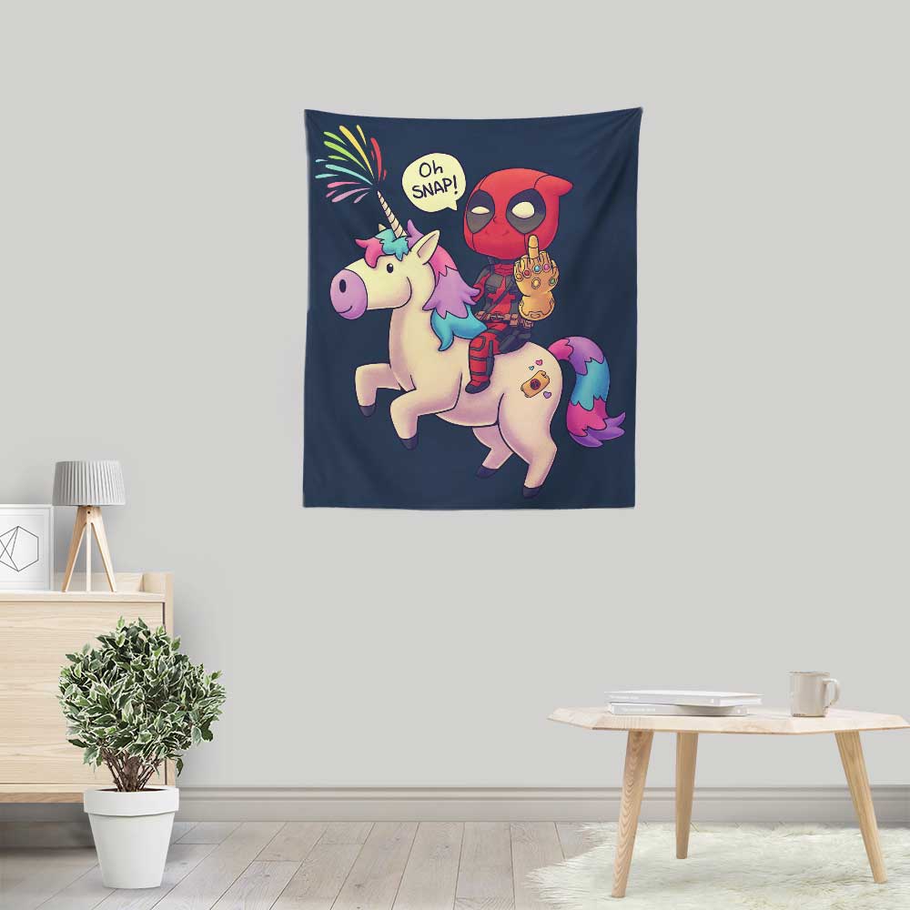 Lightweight Infinity Chimichanga Wall Tapestry by Geekydog