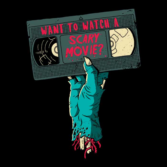 Scary Movie Themed Wall Decor - Polyester Wall Tapestry