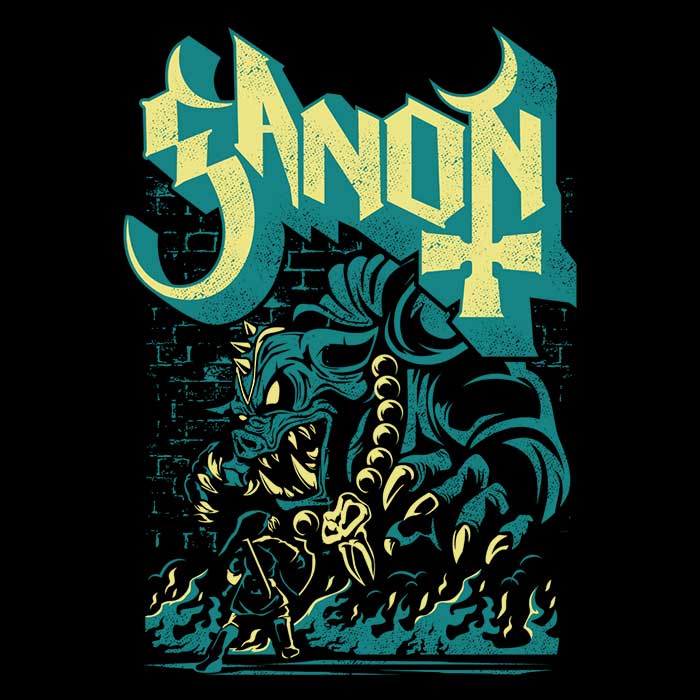 Striking Monstrous Prince of Darkness Wall Tapestry