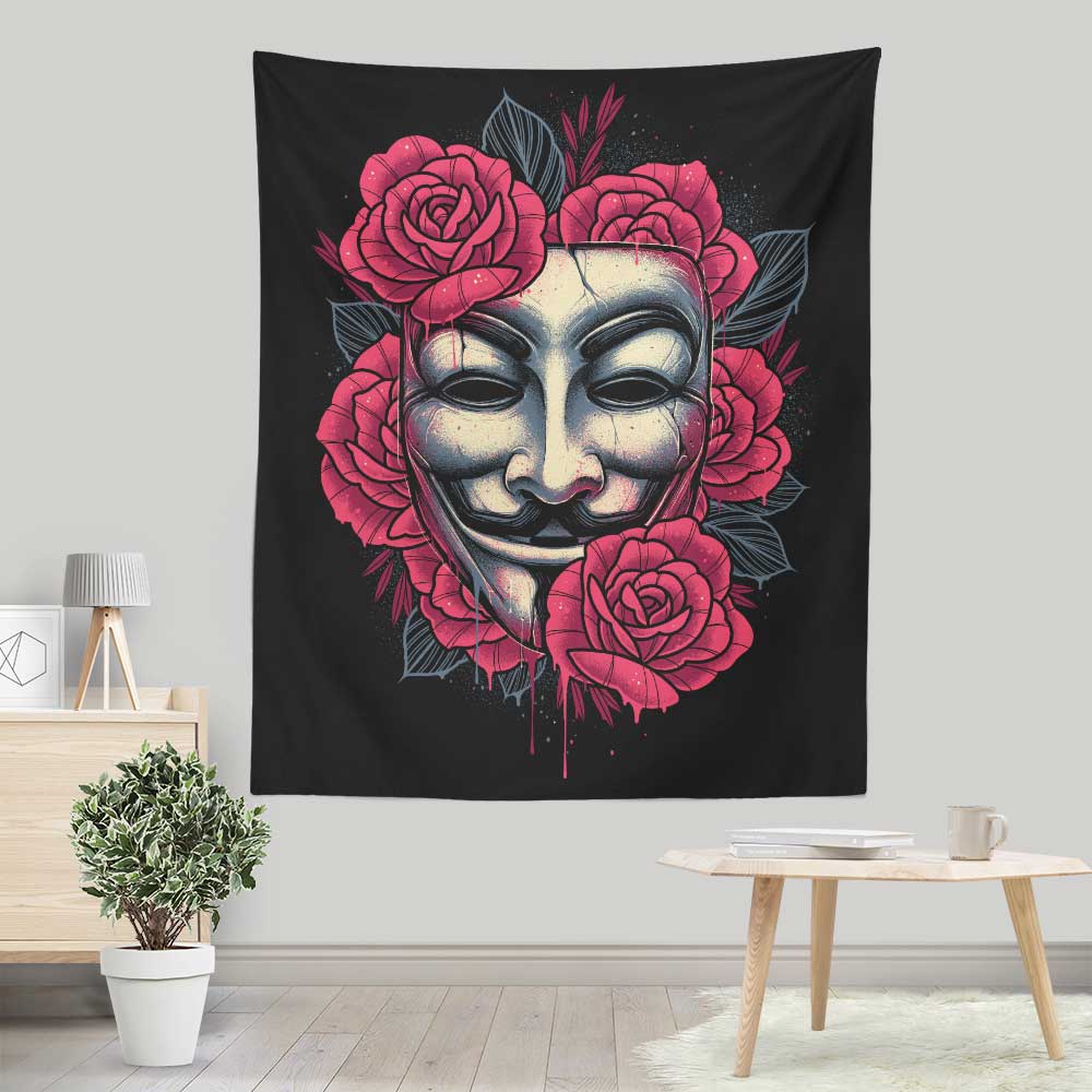 Let the Revolutionary Bloom Unfold - Stylish Wall Tapestry