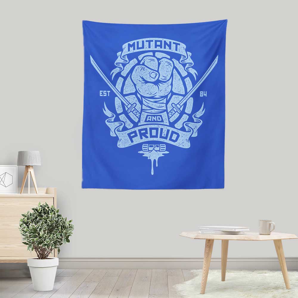 Mutant and Proud - Leo Wall Decor Tapestry by Brandon Wilhelm Art