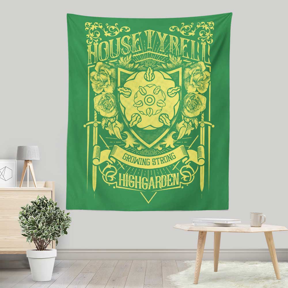 Antique Rose Pattern Wall Decorative Tapestry