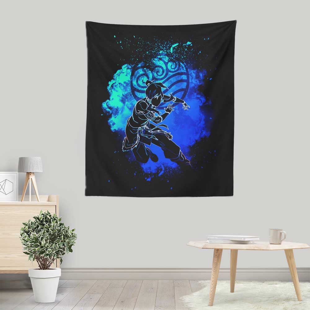 Soul of Korra Wall Decorative Tapestry Inspired by Donnie Illustrations