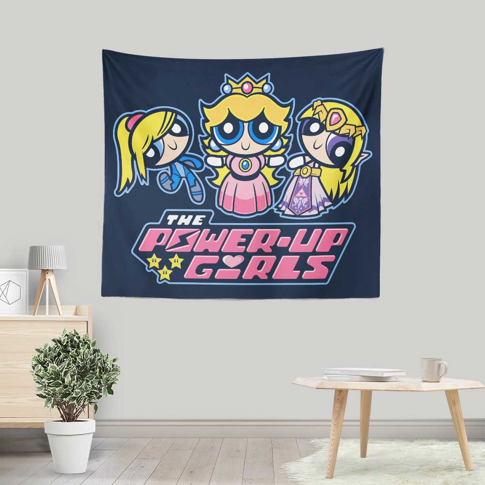 Powerful Girls Wall Tapestry by BiggStankDogg