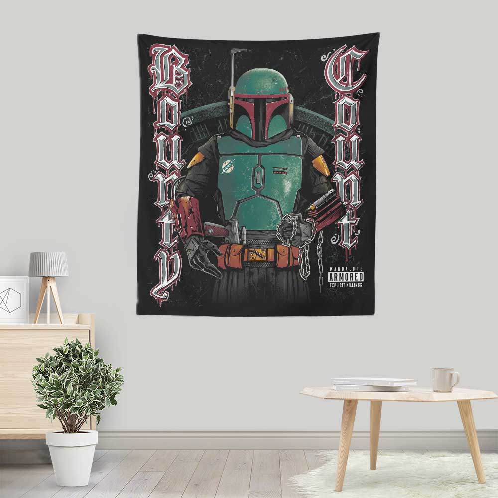 CappO's Bounty Count Decorative Wall Tapestry for Indoor and Outdoor Use