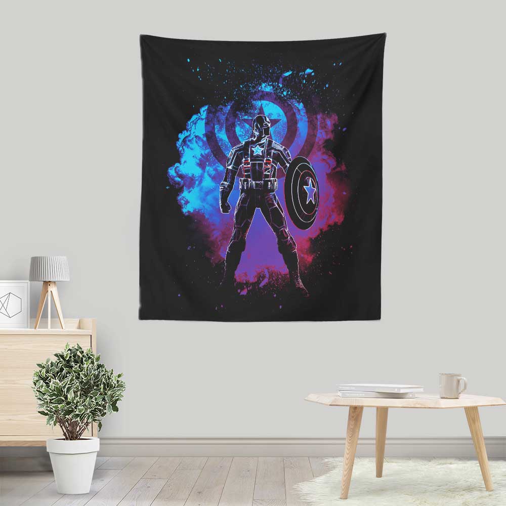 Captain's Spirit - Exquisite Wall Tapestry by Donnie Illustrations
