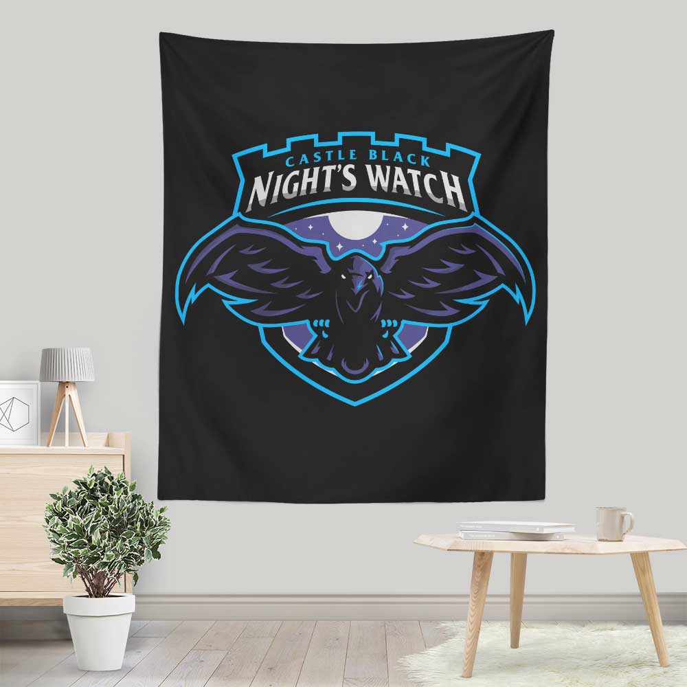Go Crows Wall Decorative Polyester Tapestry