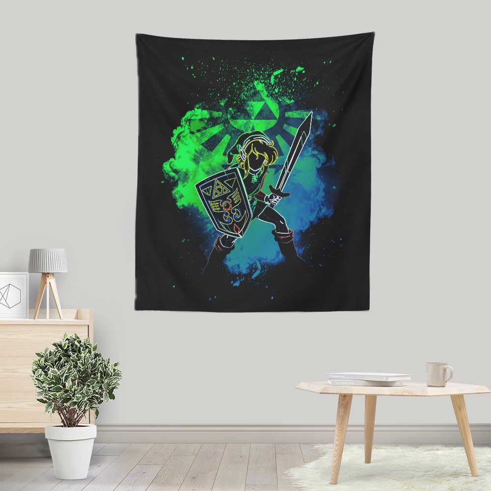 Vintage Wall Tapestry - Soul of the Past by Donnie Illustrations