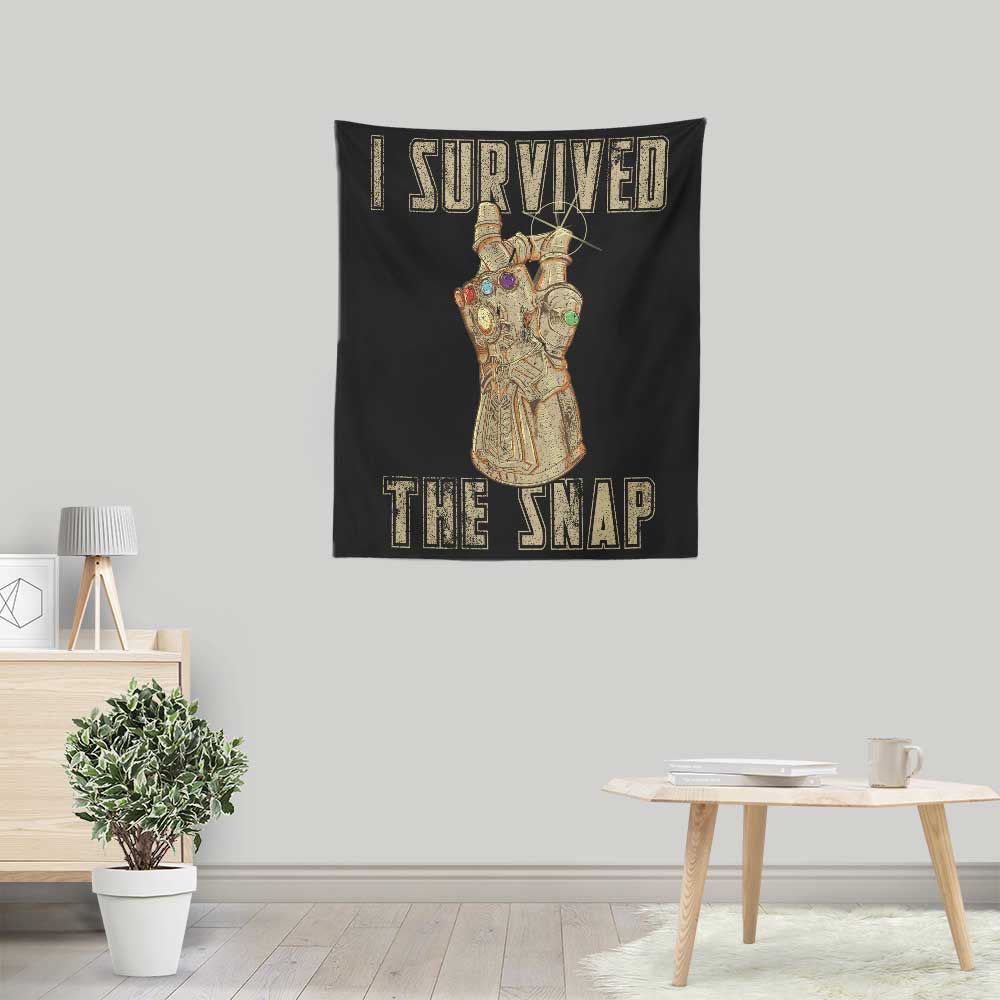 I Survived the Decimation Wall Decorative Polyester Tapestry by Legendary Phoenix