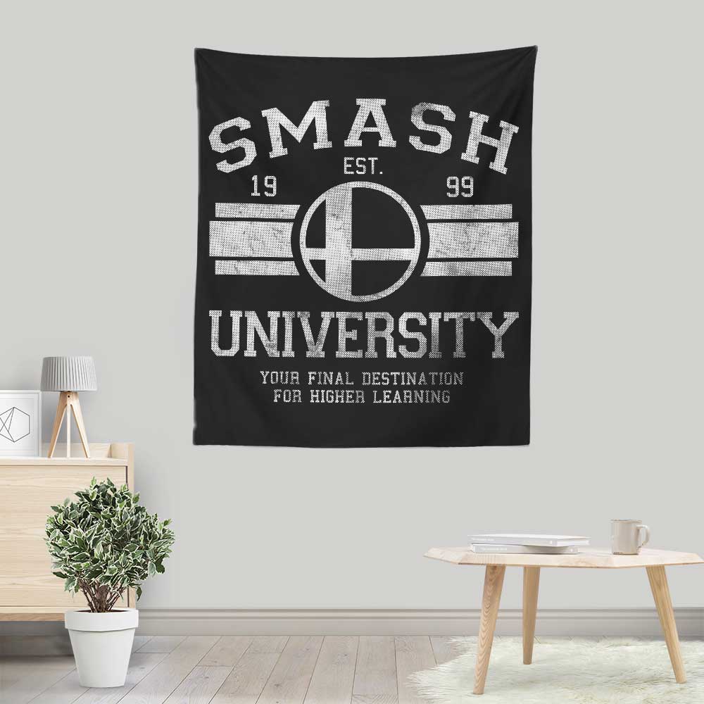 Arinesart's Smash University Lightweight Polyester Wall Tapestry