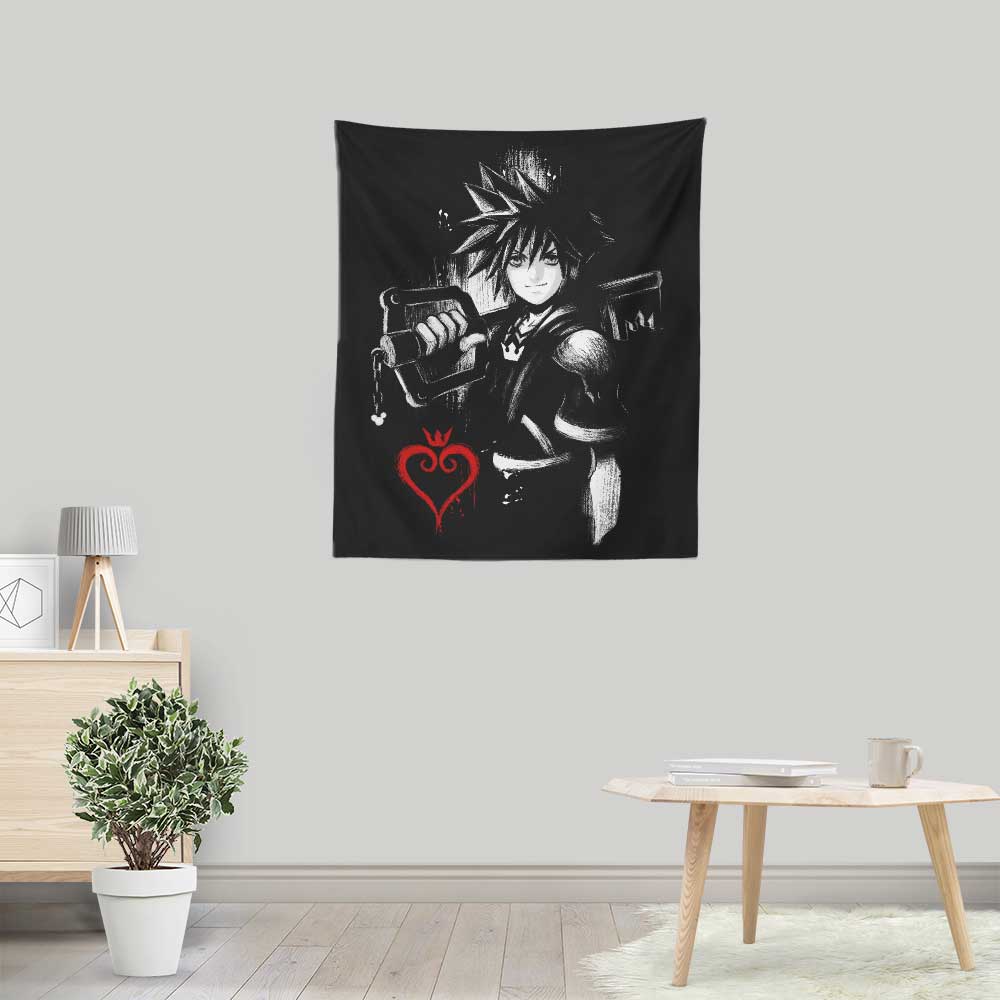 BlancaVidal's Sora Ink Lightweight Polyester Wall Tapestry