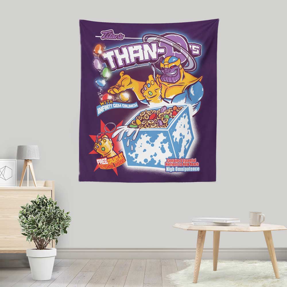 Than-O's Lightweight Polyester Wall Tapestry with Hand - Sewn Edges