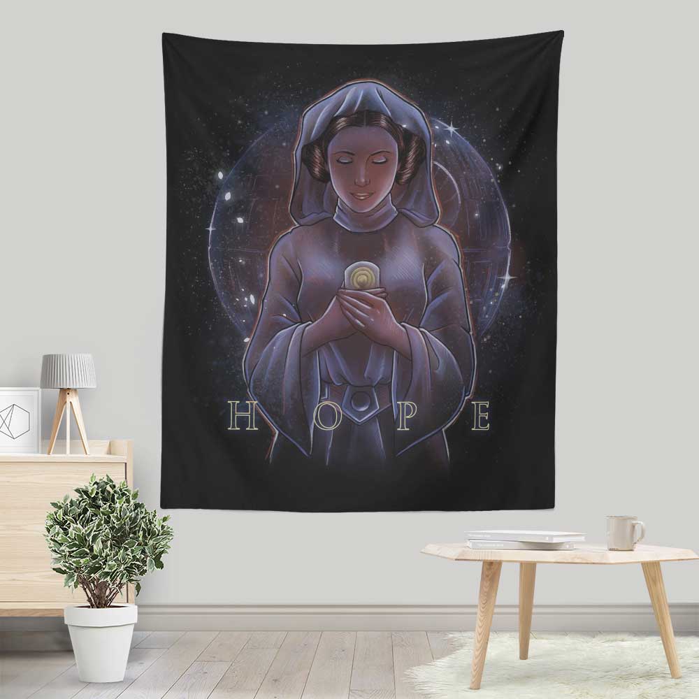 Inspiring Hope Wall Tapestry by Saqman