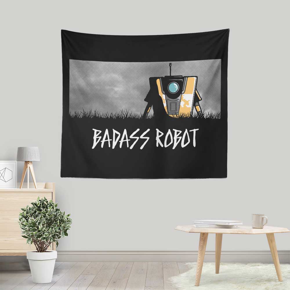 Cool and Stylish Badass Robot Wall Decor Tapestry