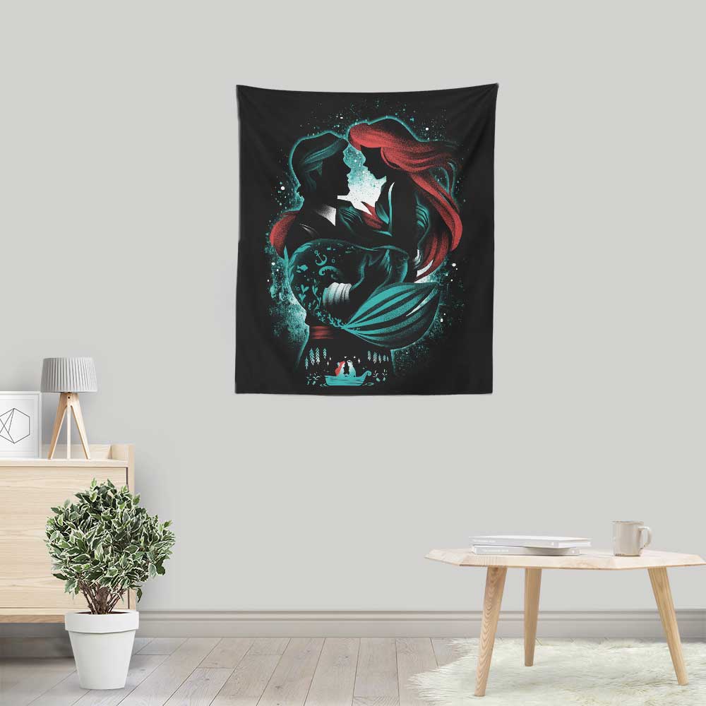 Alemaglia's Part of Your World - Lightweight Polyester Wall Tapestry