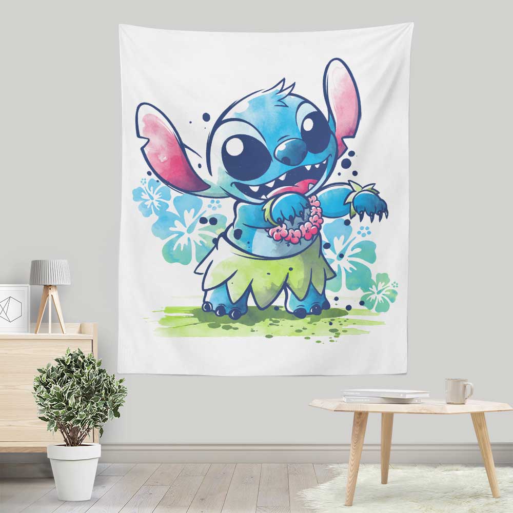 Exquisite Hula Dance Experiment Wall Tapestry for Indoor and Outdoor Decor
