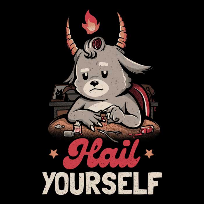 Hail Yourself Decorative Wall Tapestry by Edu.ely