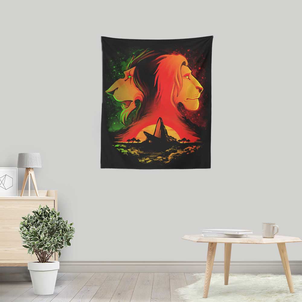 The Pride Rock Wall Decorative Tapestry