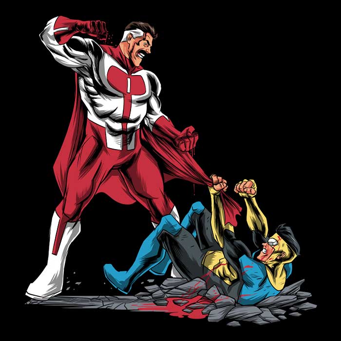 Reservoir Heroes Decorative Wall Tapestry by Zascanauta