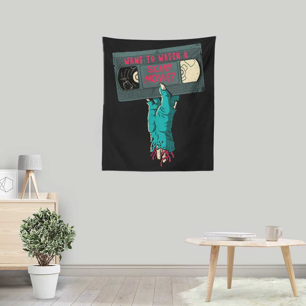 Scary Movie Themed Wall Decor - Polyester Wall Tapestry