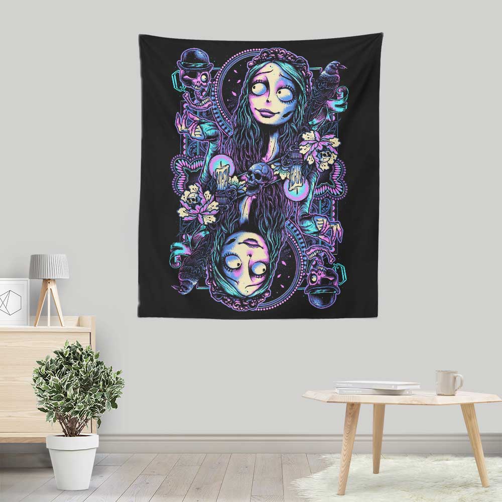 Corpse Suit Wall Tapestry - A Unique Wall Decor Item