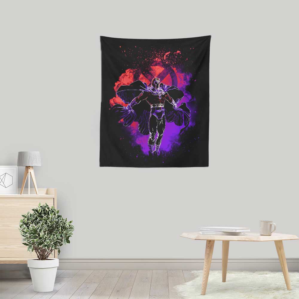 Donnie Illustrations' Lightweight Polyester Wall Tapestry - Soul of the Magnetic