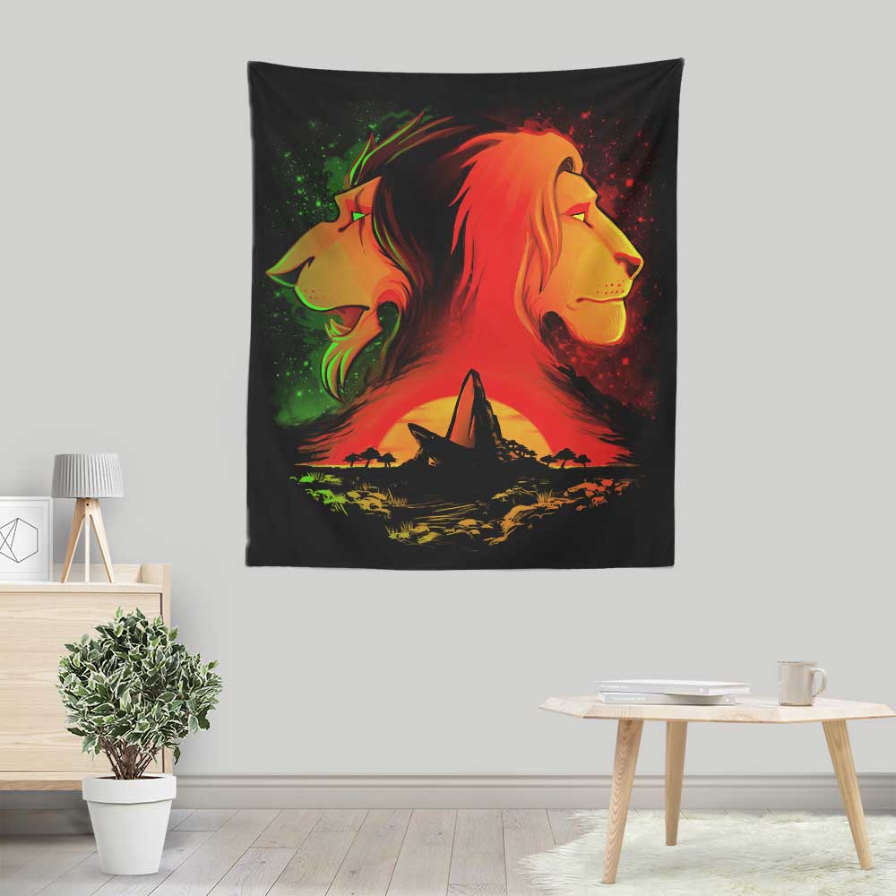 The Pride Rock Wall Decorative Tapestry