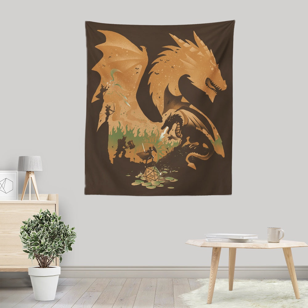 Episode I: Magical Fantasy Flames Wall Decor Tapestry