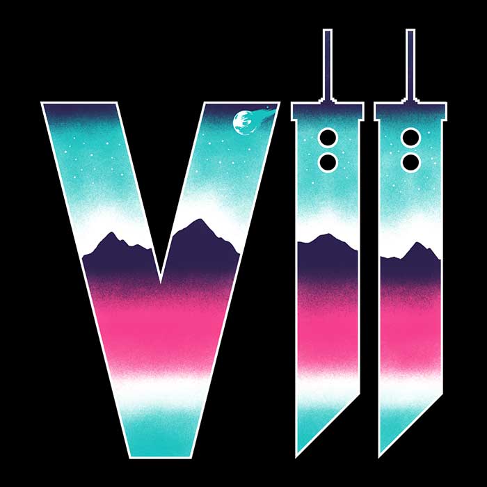 Neon Fantasy VII - Exquisite Wall Decorative Tapestry