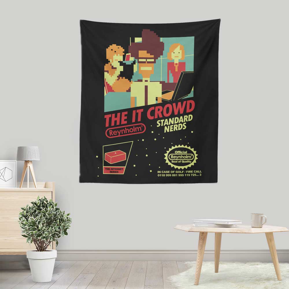 Standard Nerds Wall Decor - Polyester Wall Tapestry
