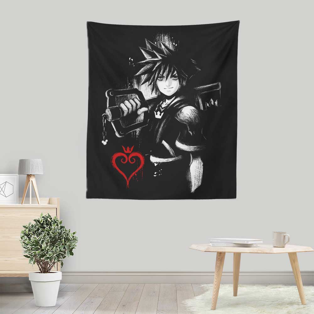 BlancaVidal's Sora Ink Lightweight Polyester Wall Tapestry