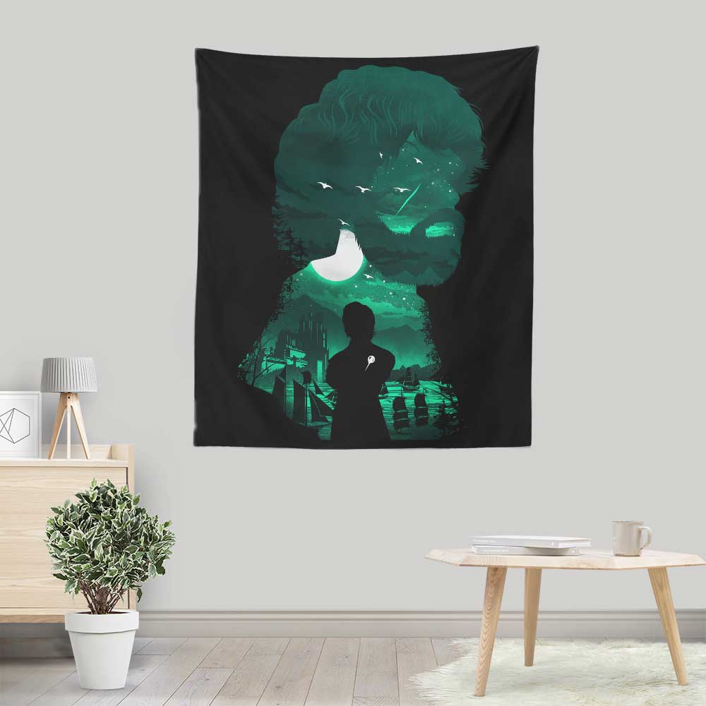 The Halfman Wall Decorative Tapestry by Dandingeroz