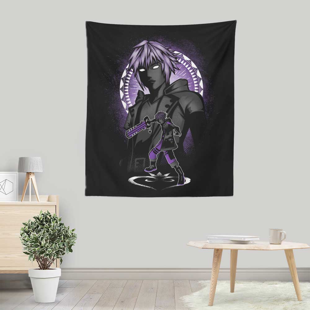 Hypertwenty's Riku Attack - High - Quality Wall Decorative Tapestry