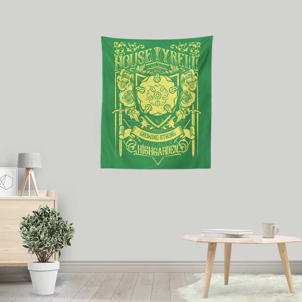 Antique Rose Pattern Wall Decorative Tapestry