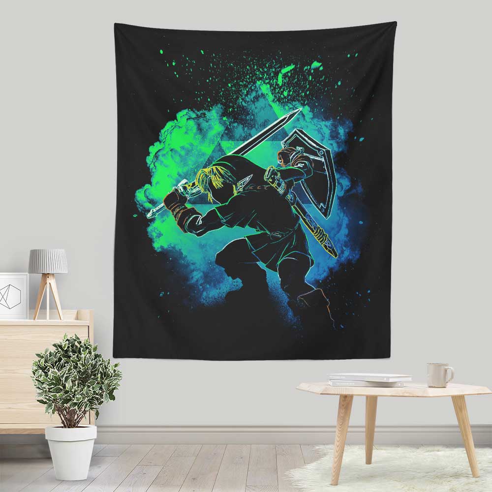 Soul of Ocarina Wall Decorative Tapestry by Donnie Illustrations